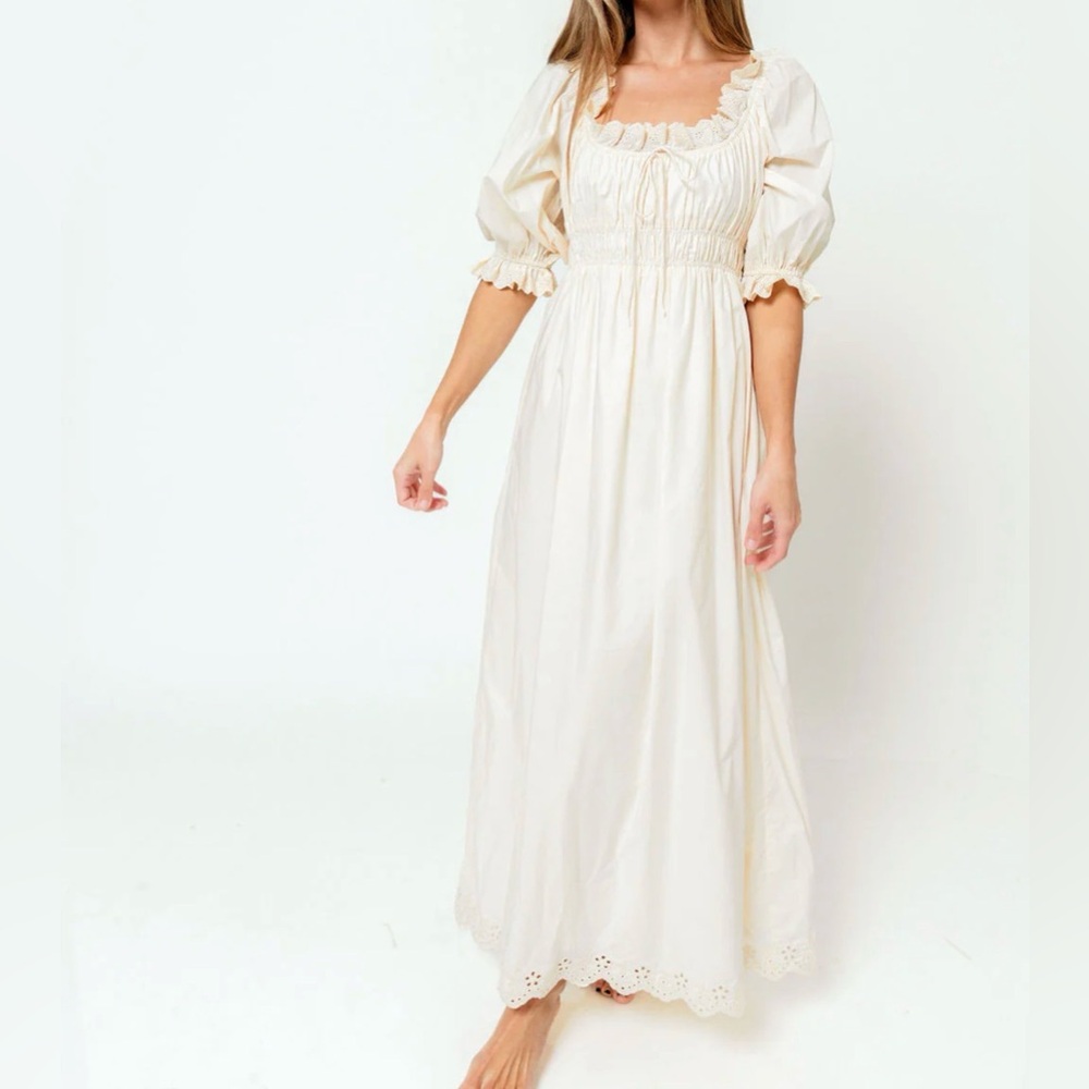 Cotton maxi dress
